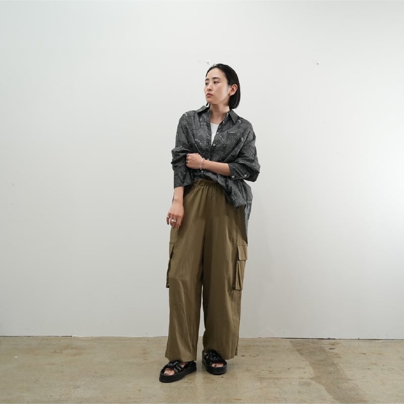 RILATO 2025 AW】ドロストカーゴパンツ | champ de la roseSTORE