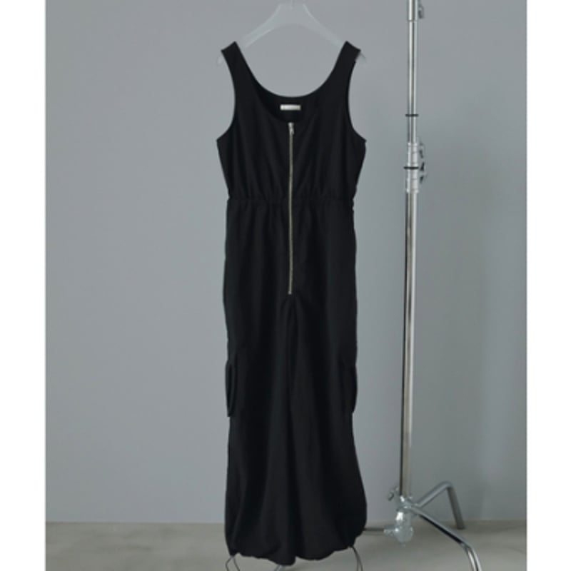 anuke 新品コンビネゾン anuke】ナイロンジップコンビネゾン | champ de la roseSTORE