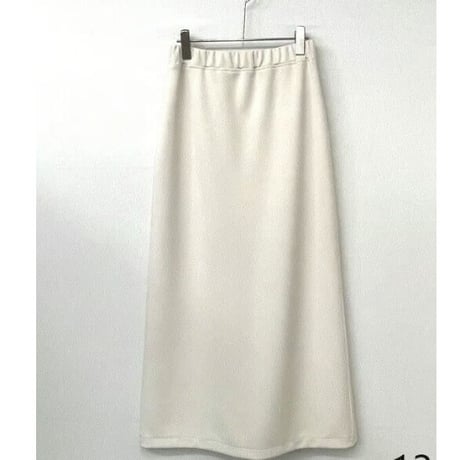 【再販決定！！！cafune 2024 SS 】double knit back flsre skirt