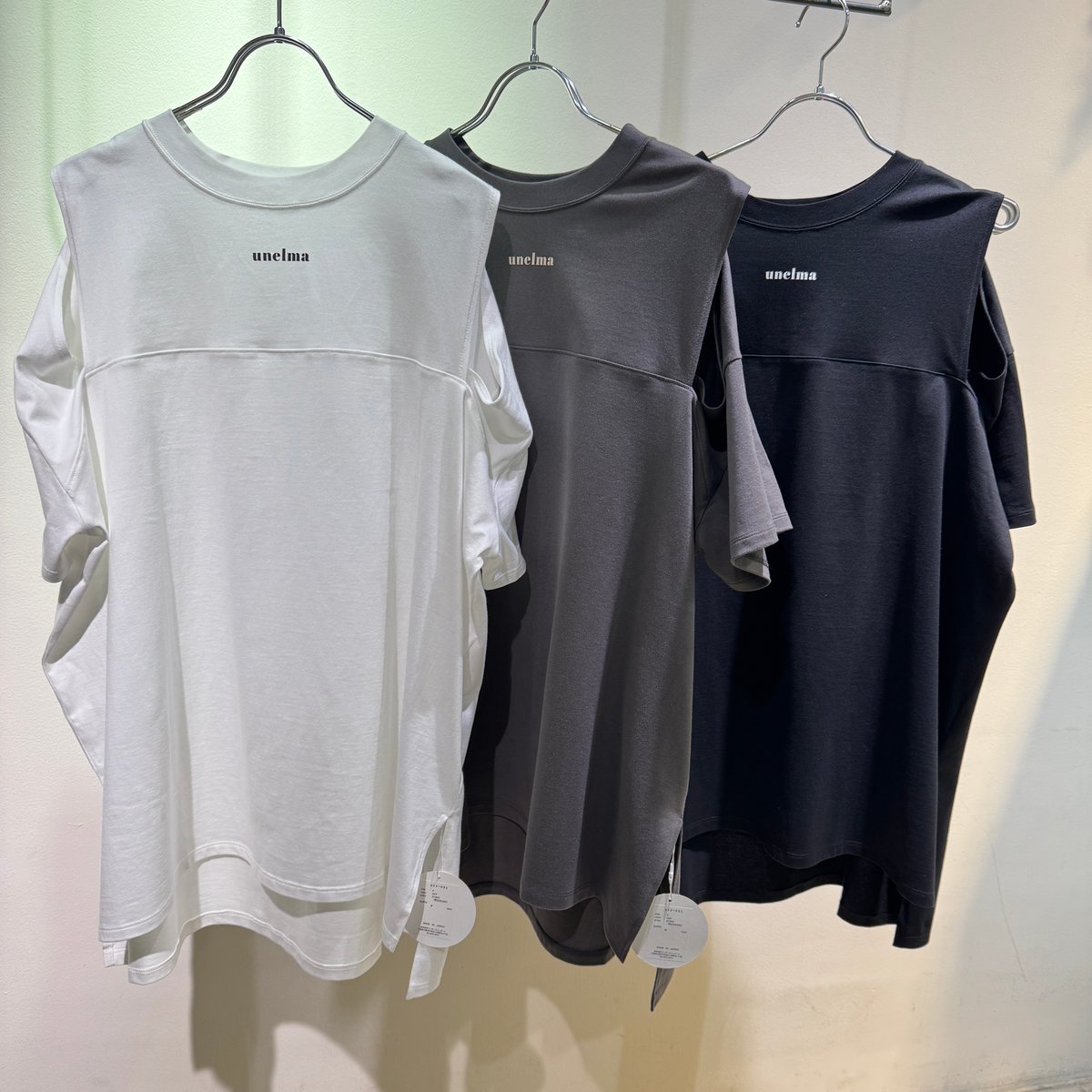 アナナ anana♥新品未使用 人気 オフショルダー風ロングT anana/オフショルダー風ロングTシャツ | 20ｰtwentyｰ