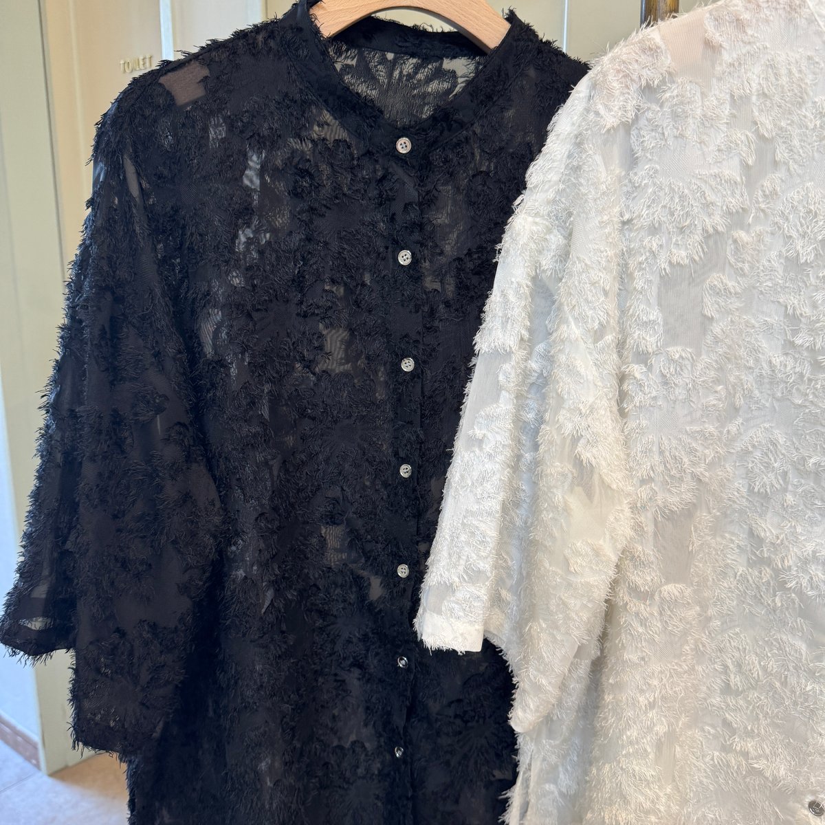 シャツ/ブラウス(長袖/七分) ella selectshop rough crape pullover earth_eco_loco ブラウス シャツ 長袖 レディース チェック柄
