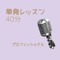 単発・個人レッスン40分【オンライン】