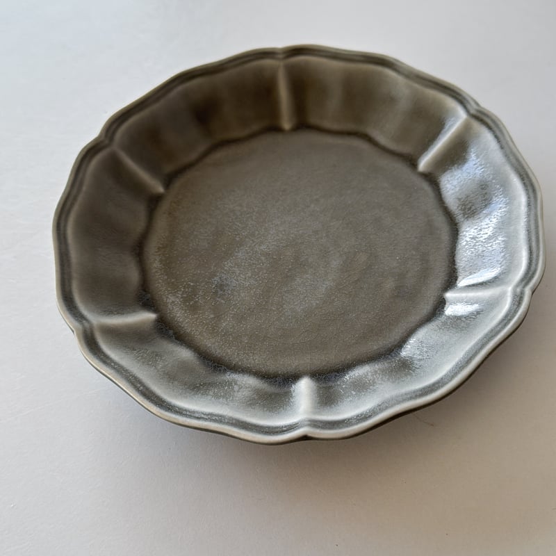 阿部慎太朗　ほぼ未使用！オリーブプレート6寸 阿部慎太朗 ほぼ未使用！オリーブプレート6寸