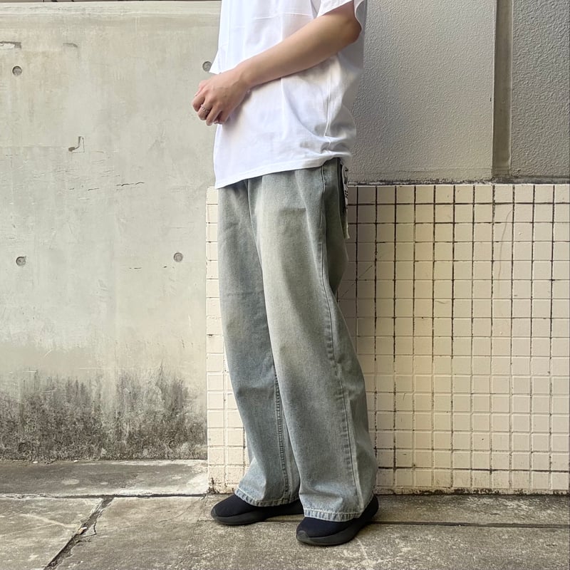 全3色】ワイドバギーデニム 810766 | VARG Giraffe larch