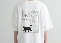 【全3色】TASOGAREポンチ半袖Tシャツ（脚）63700703