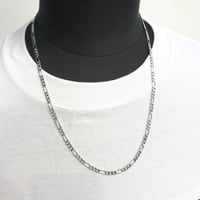 チェーンネックレス フィガロ 60cm シンプル メンズ NL3537-21-61