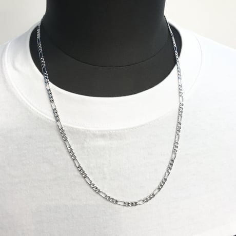 チェーンネックレス フィガロ 60cm シンプル メンズ NL3537-21-61