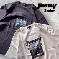 ジムニープリントTシャツ コットン  カジュアル 046060
