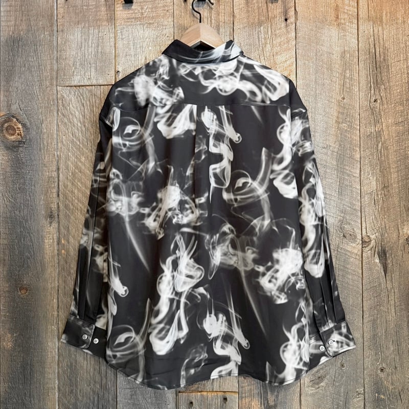総柄長袖シャツ ポリエステル カジュアル NM26AW06 | VARG Giraffe