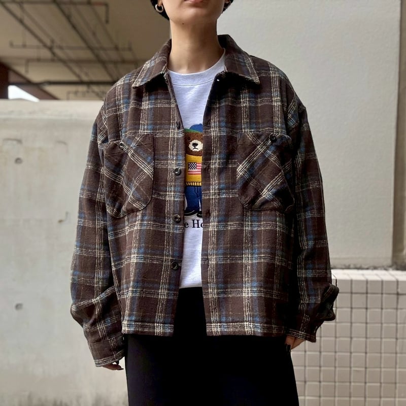 全3色】 クマ刺繍裏毛長袖スウェット Q25-413-41G | VARG Giraff