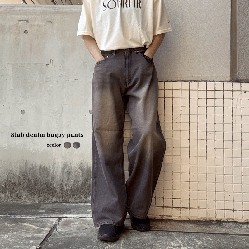 デニムバギーパンツ カジュアル 052020 | VARG Giraffe larch