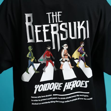 YOIDORE　ザ・ビールスキ 半袖Tシャツ オーバーサイズ ワイドシルエット　 826206