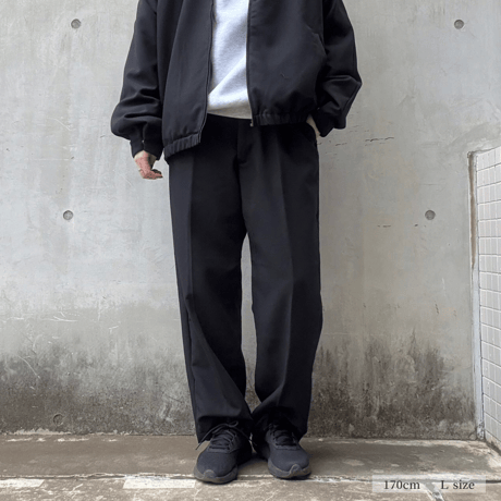 【全2色】 ワイドスラックスパンツ（セットアップITEM）　810762