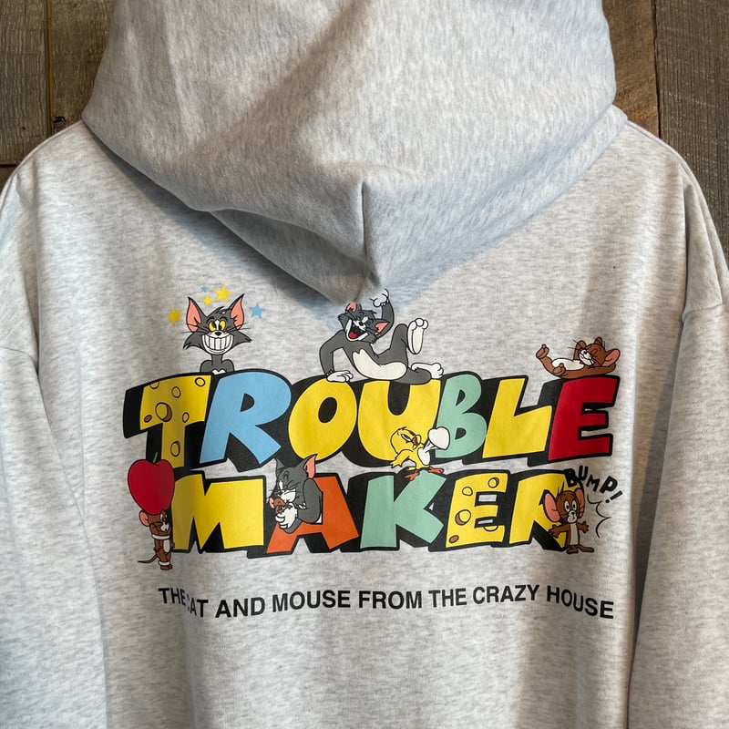全3色】 TJ trouble maker 裏起毛パーカー 25370902 | VARG