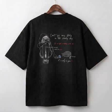 スウェードTシャツ メンズ半袖 262-3116