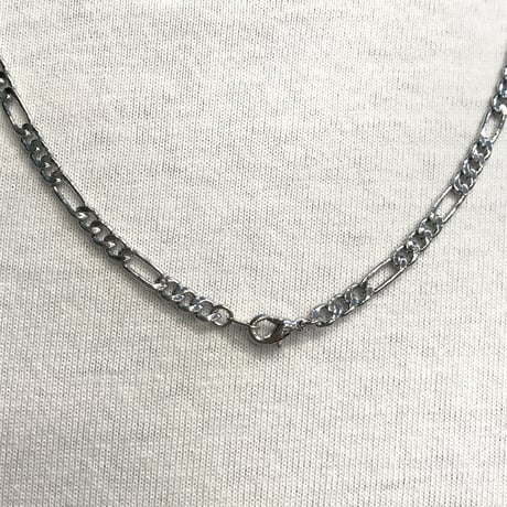 チェーンネックレス フィガロ 60cm シンプル メンズ NL3537-21-61