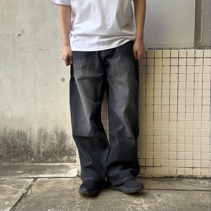 全3色】ワイドバギーデニム 810766 | VARG Giraffe larch
