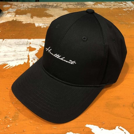 ヘルスニット刺繍キャップ コットン100% ユニセックスCAP 291-4074
