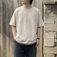 硫化染めコットンTシャツ オーバーサイズ ワイドシルエット 5115-6002