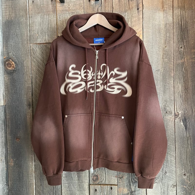 全2色】スプレーブリーチ ZIPパーカー 25770011 | VARG Giraffe