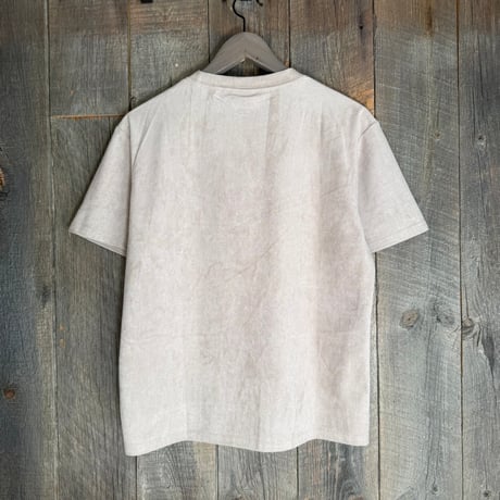 【全3色】フェイクスウェード刺繍半袖Tシャツ　　F0612-201