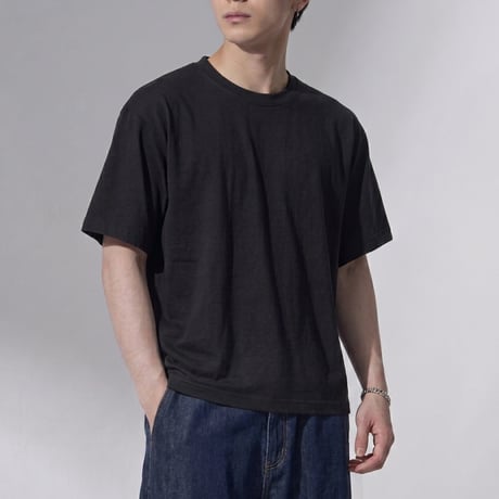 綿100% 無地Tシャツ【短丈 / ユニセックス】 235585