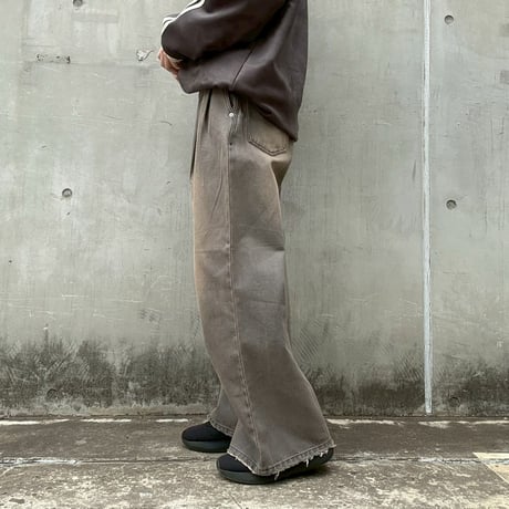 デニムスラックス 2タック メンズパンツ 054320