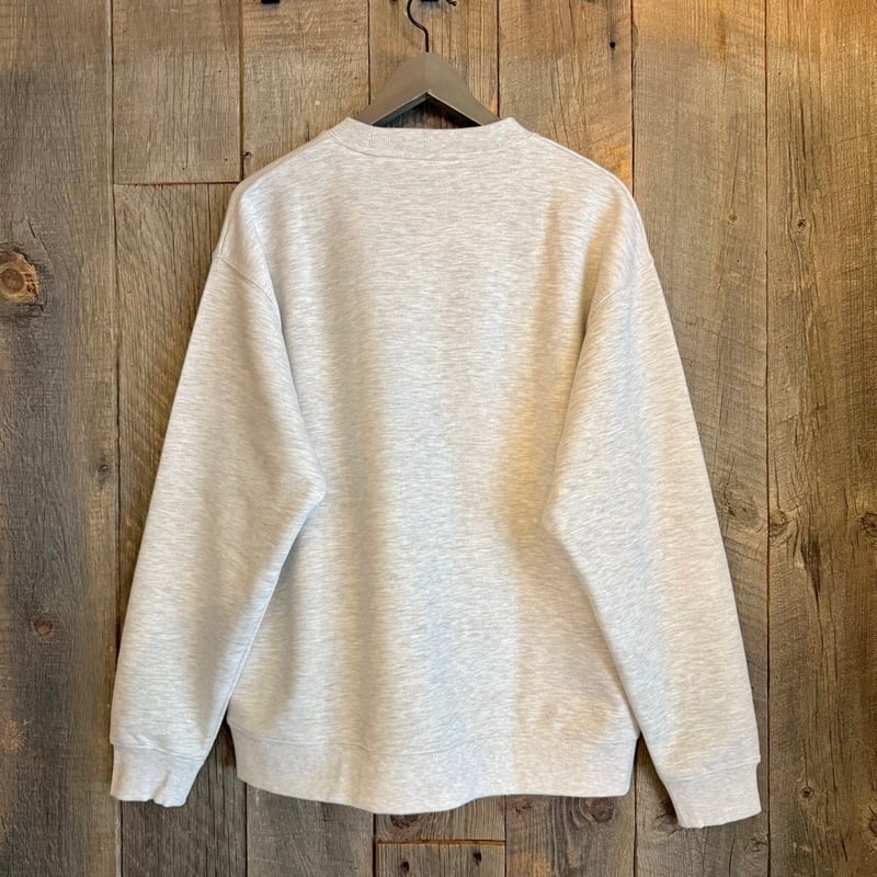 全3色】 クマ刺繍裏毛長袖スウェット Q25-413-41G | VARG Giraff