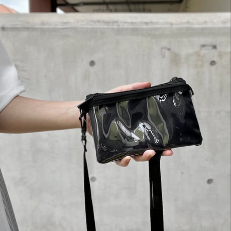 撥水ミニショルダーバッグ スマホ収納 軽量 メンズ YS18-0520