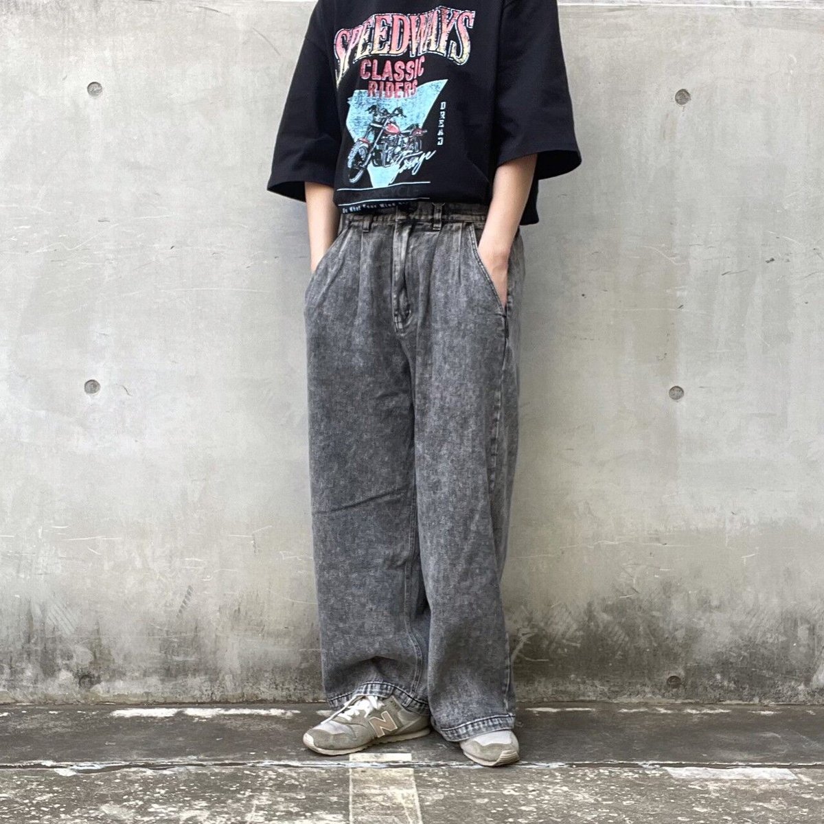 shareef 2013ss ケミカルスキニーパンツ デニム SHAREEFのスキニー 