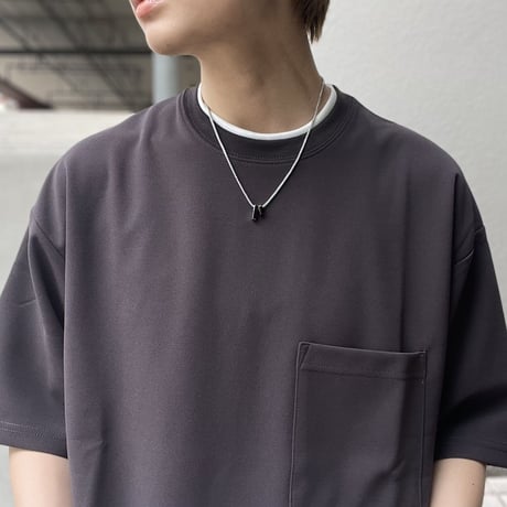 チェーンネックレス プチダブルプレート メンズ アクセサリー NL9792-18-02