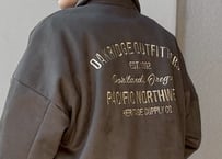【全2色】スウェード刺繍ZIPブルゾン　261-3997