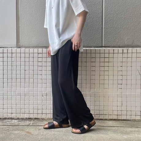 楊柳ワイドパンツ リラックスシルエット メンズ RV8910