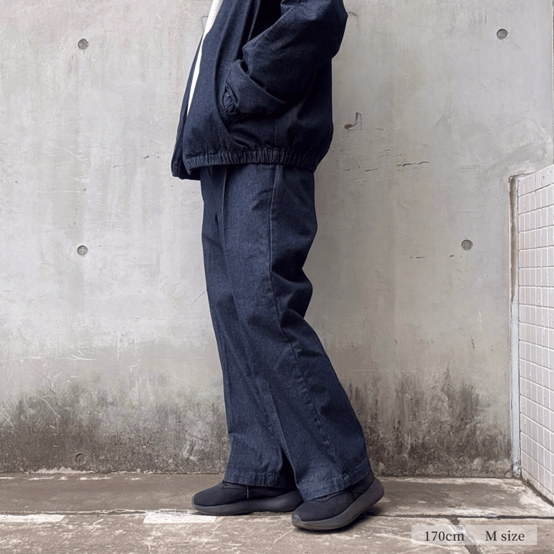vintage slacks ワイド　スラックス　グレー vintage slacks ワイド スラックス グレー