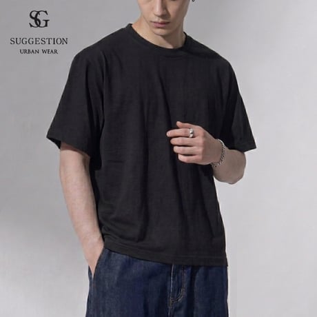 綿100% 無地Tシャツ【短丈 / ユニセックス】 235585
