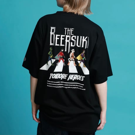 YOIDORE　ザ・ビールスキ 半袖Tシャツ オーバーサイズ ワイドシルエット　 826206
