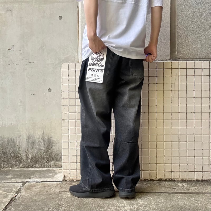 全3色】ワイドバギーデニム 810766 | VARG Giraffe larch