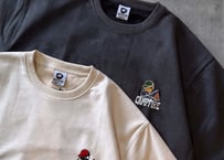 【全3色】ブラッシュポンチ刺繍半袖Tシャツ（B）　　Q26-306-21S