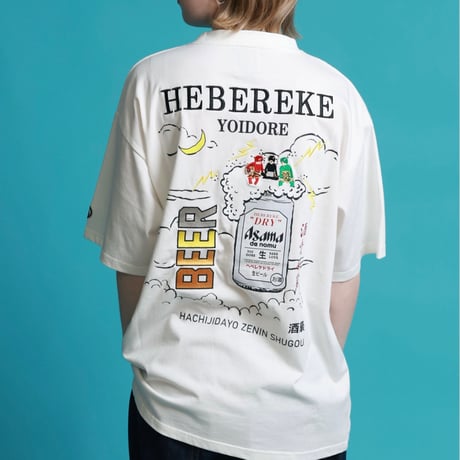 YOIDORE　KAMINARISAMA 半袖Tシャツ  オーバーサイズ ワイドシルエット 826205