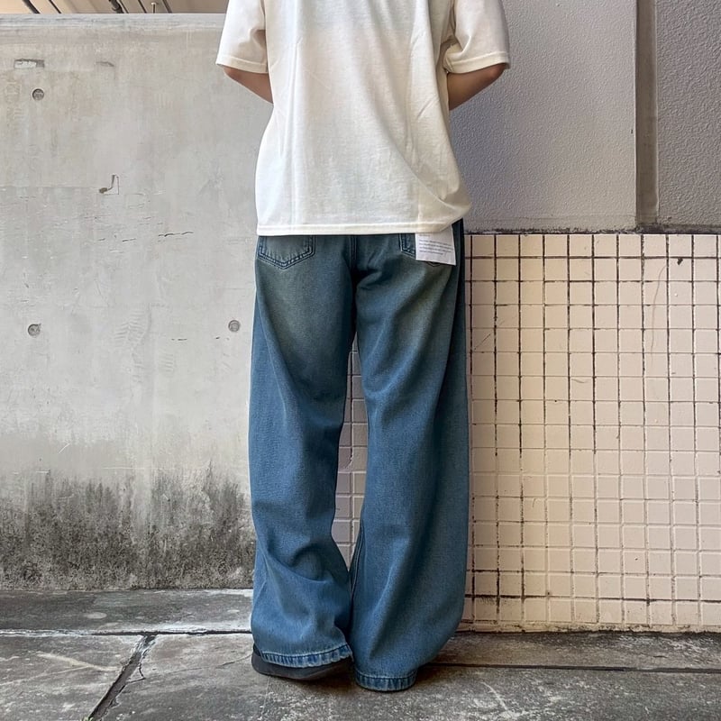 全3色】デニムカーブパンツ 054310 | VARG Giraffe larch