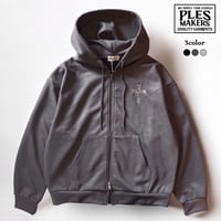 スウェードタッチZIPパーカー ワイドシルエット 25755011