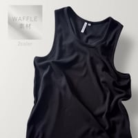 【全2色】ワッフルタンクトップ　231112