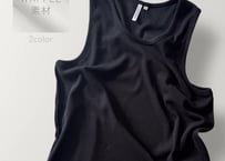 【全2色】ワッフルタンクトップ　231112