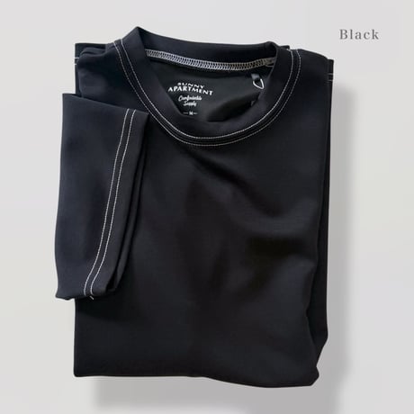 【全3色】ソフトダンボール配色ステッチTシャツ　12629040