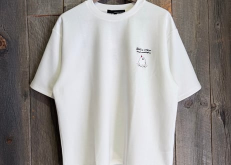 【全3色】ゴースト刺繍ポンチ半袖Tシャツ　235582