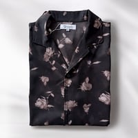 花柄シャツ ポリエステル オープンカラー メンズ 252-3620
