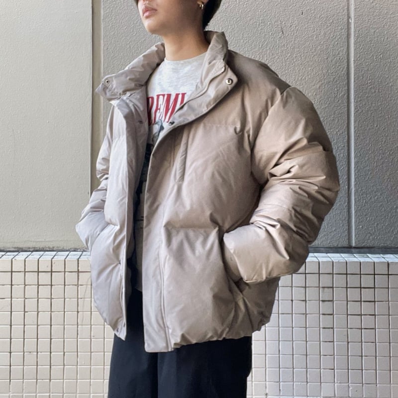 全2色】 中綿スタンドブルゾン 33-H350 | VARG Giraffe larch