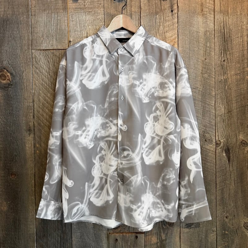 総柄長袖シャツ ポリエステル カジュアル NM26AW06 | VARG Giraffe