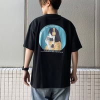 KANGOLコラボ コットン イラストTシャツ(B柄) ユニセックス   VAKG24150G