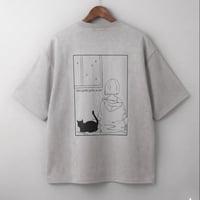 【全3色】TASOGAREスウェード半袖Tシャツ（窓）63700707